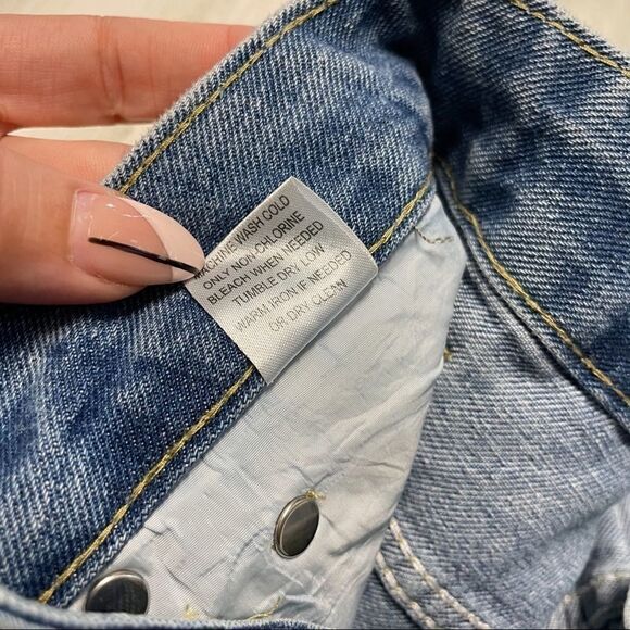 Midnight Muse Pearl Embellished Distressed Jean - Picture 5 of 7